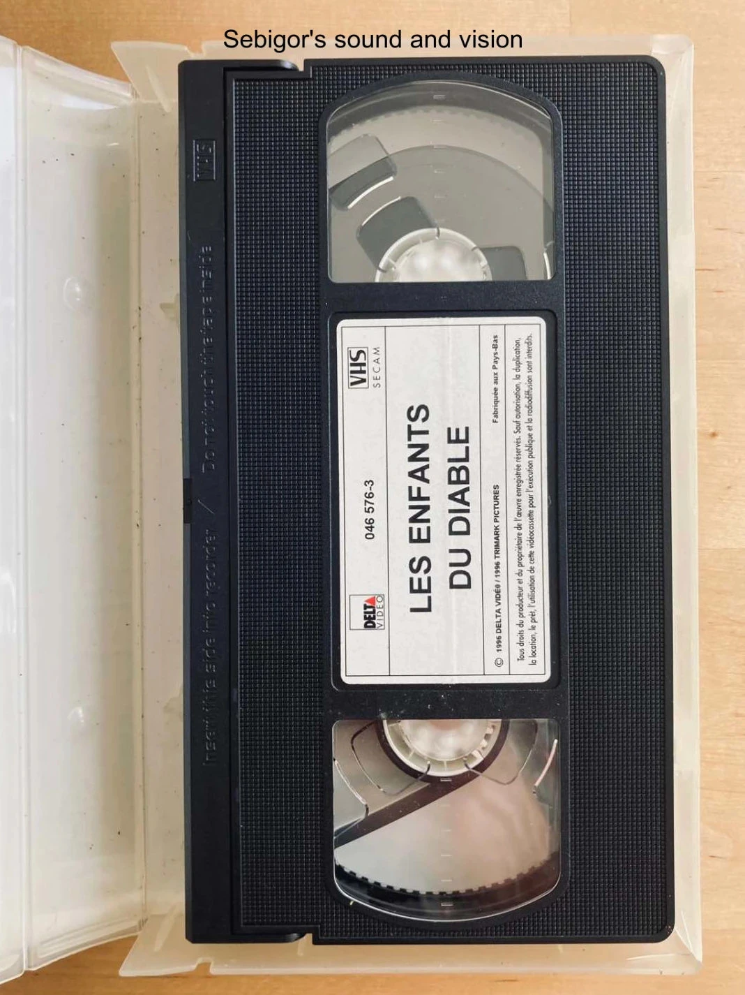 VHS-cassette Les enfants du diable Stephen King. – photo 2